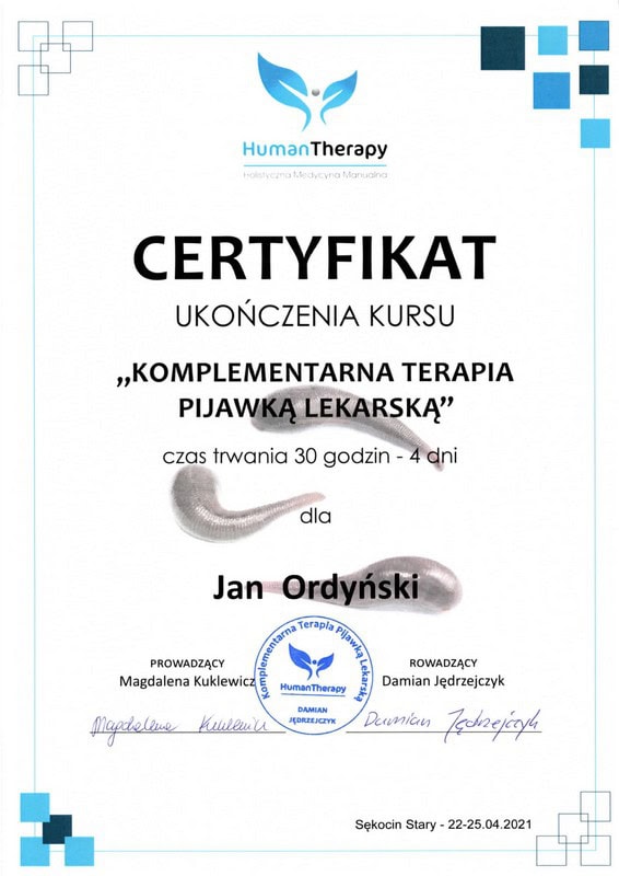 Jan Ordyński Centrum Rehabilitacji SOMA Warszawa Włochy fizjoterapia