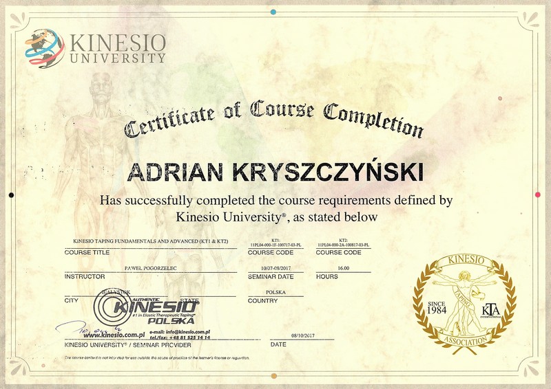Centrum Rehabilitacji SOMA fizjoterapia Warszawa Włochy Adrian Kryszczyński