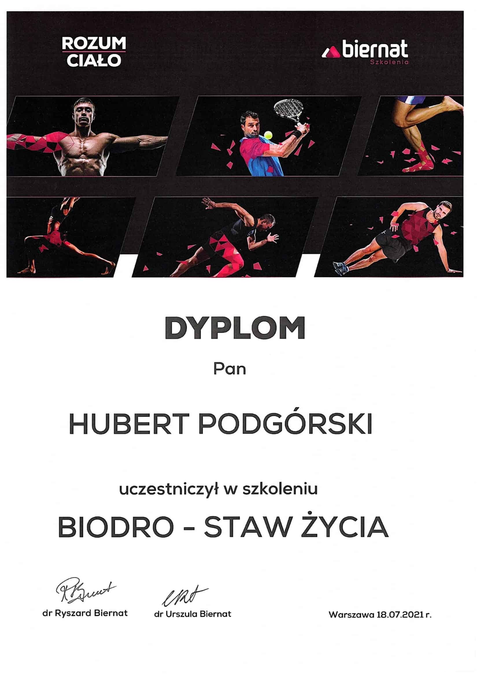 Centrum Rehabilitacji SOMA fizjoterapia Warszawa Włochy Hubert Podgórski