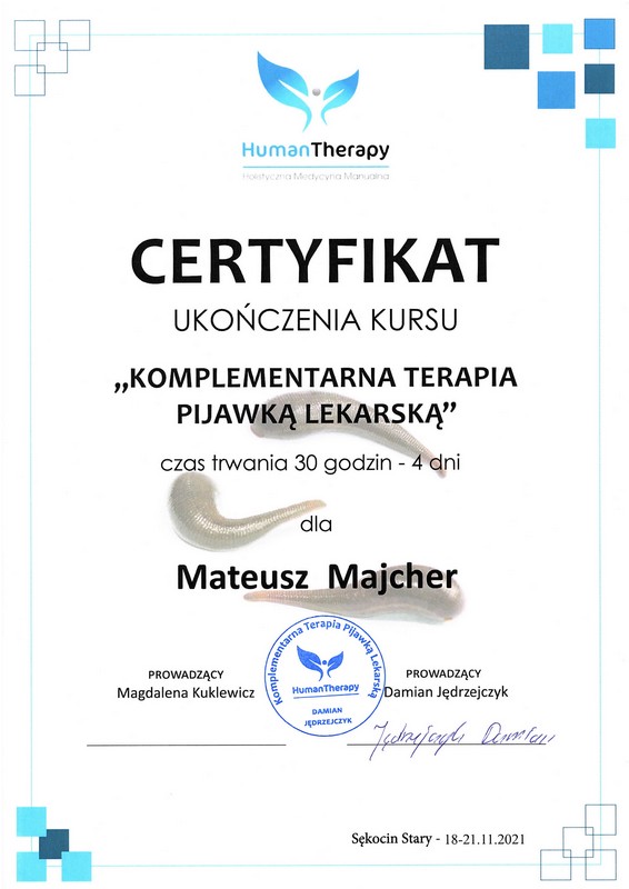 Centrum Rehabilitacji SOMA fizjoterapia Warszawa Włochy Mateusz Majcher