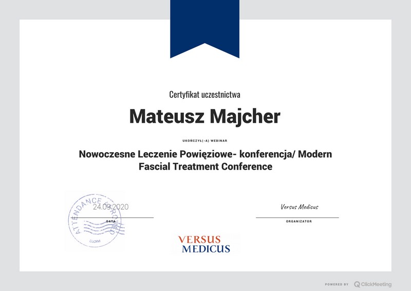 Centrum Rehabilitacji SOMA fizjoterapia Warszawa Włochy Mateusz Majcher