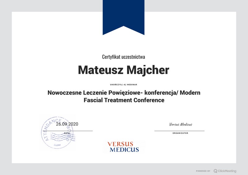 Centrum Rehabilitacji SOMA fizjoterapia Warszawa Włochy Mateusz Majcher