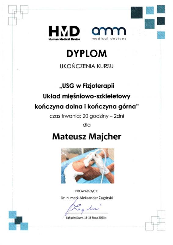 Centrum Rehabilitacji SOMA fizjoterapia Warszawa Włochy Mateusz Majcher